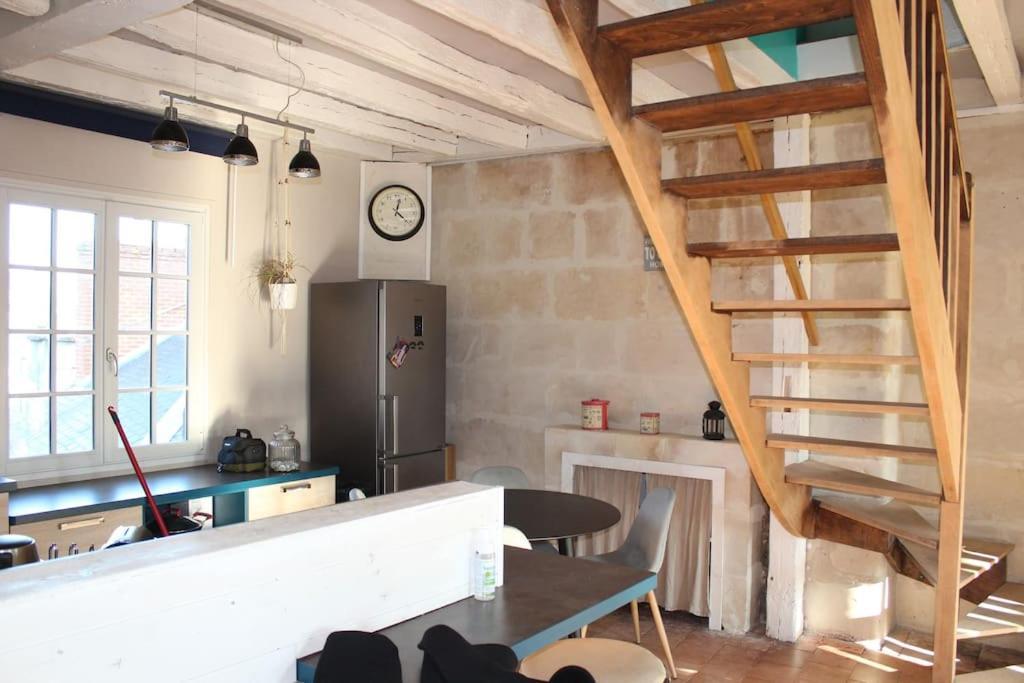 Charmant Duplex Rue Colbert Apartamento Tours Exterior foto