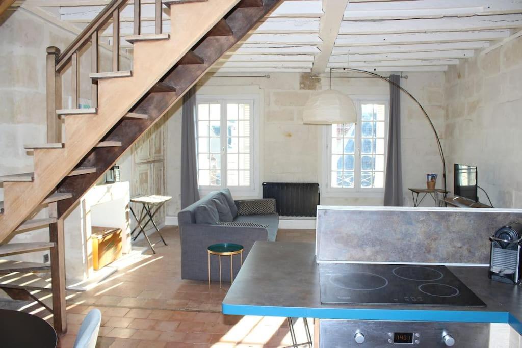 Charmant Duplex Rue Colbert Apartamento Tours Exterior foto